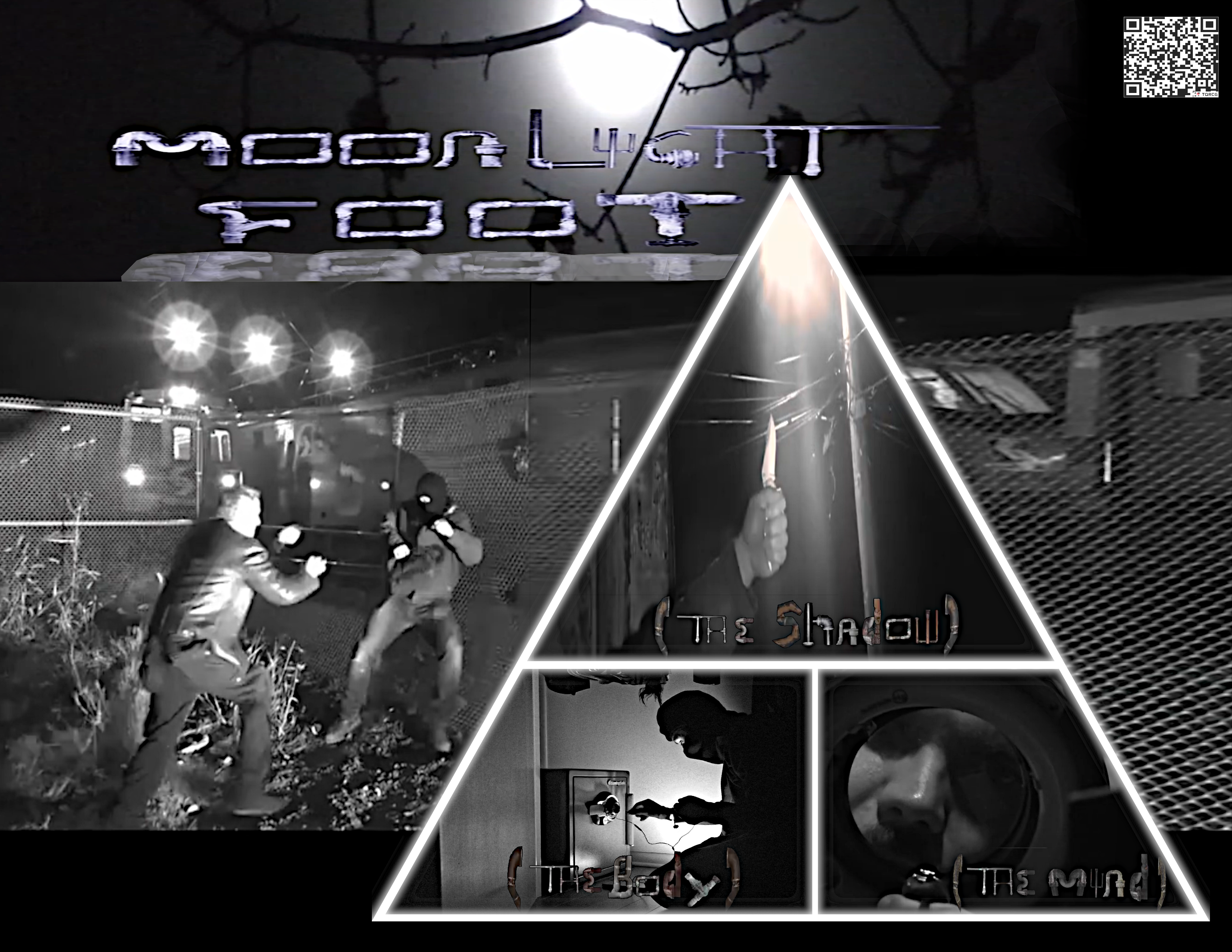 Moonlight Foot Poster